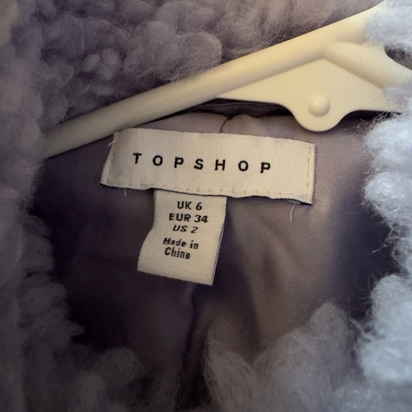 Chunky Faux Shearling Coat - Picture 4 of 5